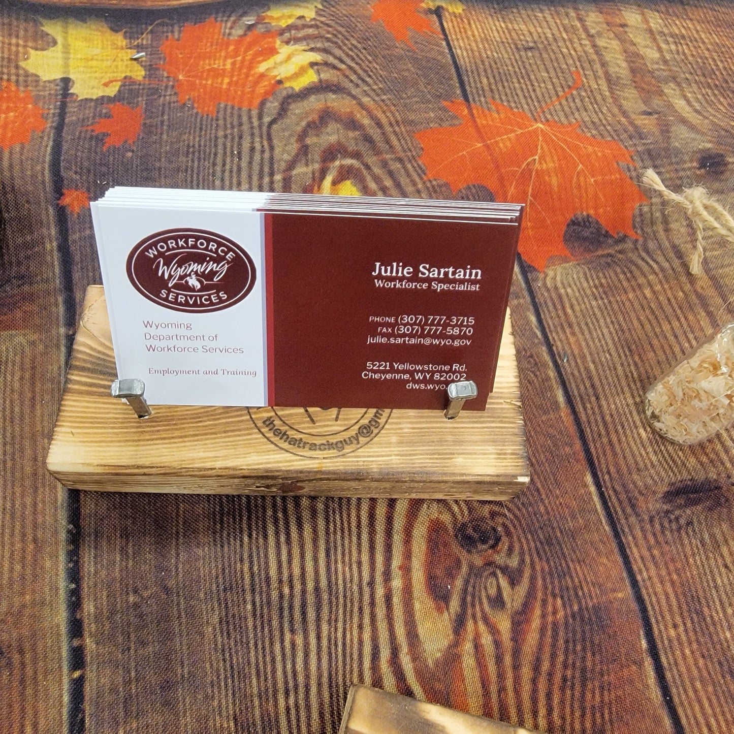 BCH - Business Card Holder Horseshoe Nails