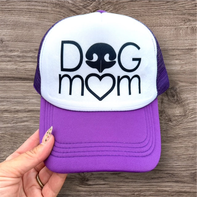 Trucker Hat - "Dog Mom"
