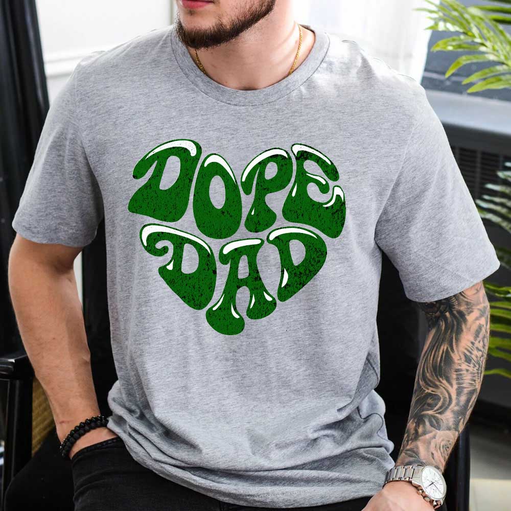 Dope Dad Retro Graphic T-Shirt β Cool Father's Day Gift