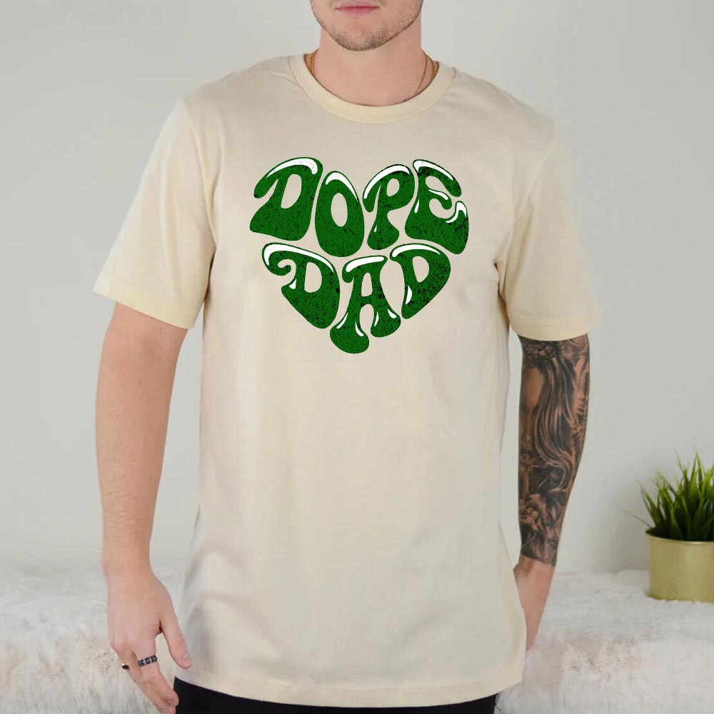 Dope Dad Retro Graphic T-Shirt β Cool Father's Day Gift
