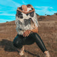 Maria Cowhide Fringe Purse
