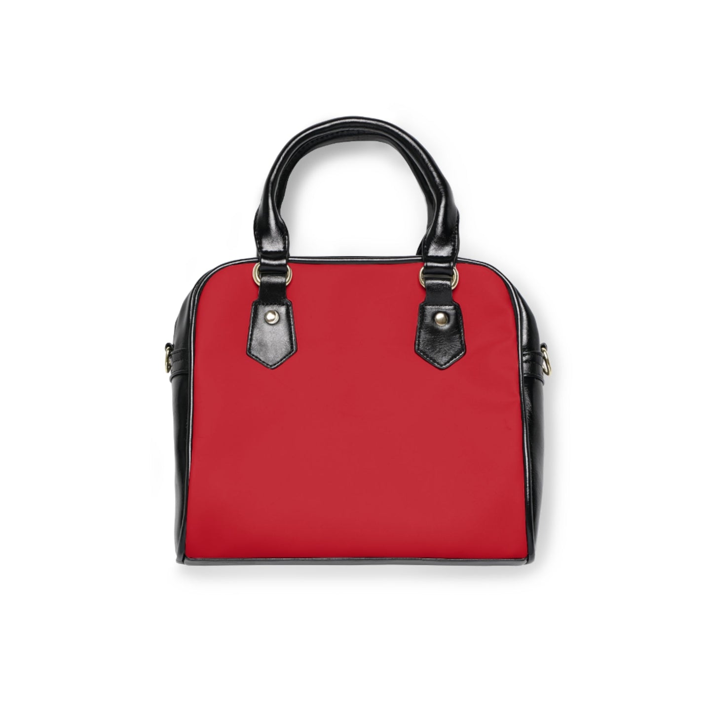 Punk Rock Shoulder Handbag Red