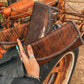 The Hazy Elva Wallet (Brown Leather ) a Haute Southern Hyde by Beth Marie Exclusive