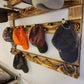 6 Cowboy Hat Rack | Cowboy Hat Holder |  with 13 Gimmee Cap pegs | Rustic Western Hat Display | Handcrafted Wooden Organizer | Space-Saving Home Decor | Made in USA