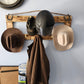9 Coat Rack | Rustic Western Display | Handcrafted Wooden Organizer | Space-Saving Home Decor | Made in USA