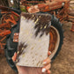 The Lancaster Wallet (Gold Foil Splattered Cowhide ) a Haute Southern Hyde by Beth Marie Exclusive