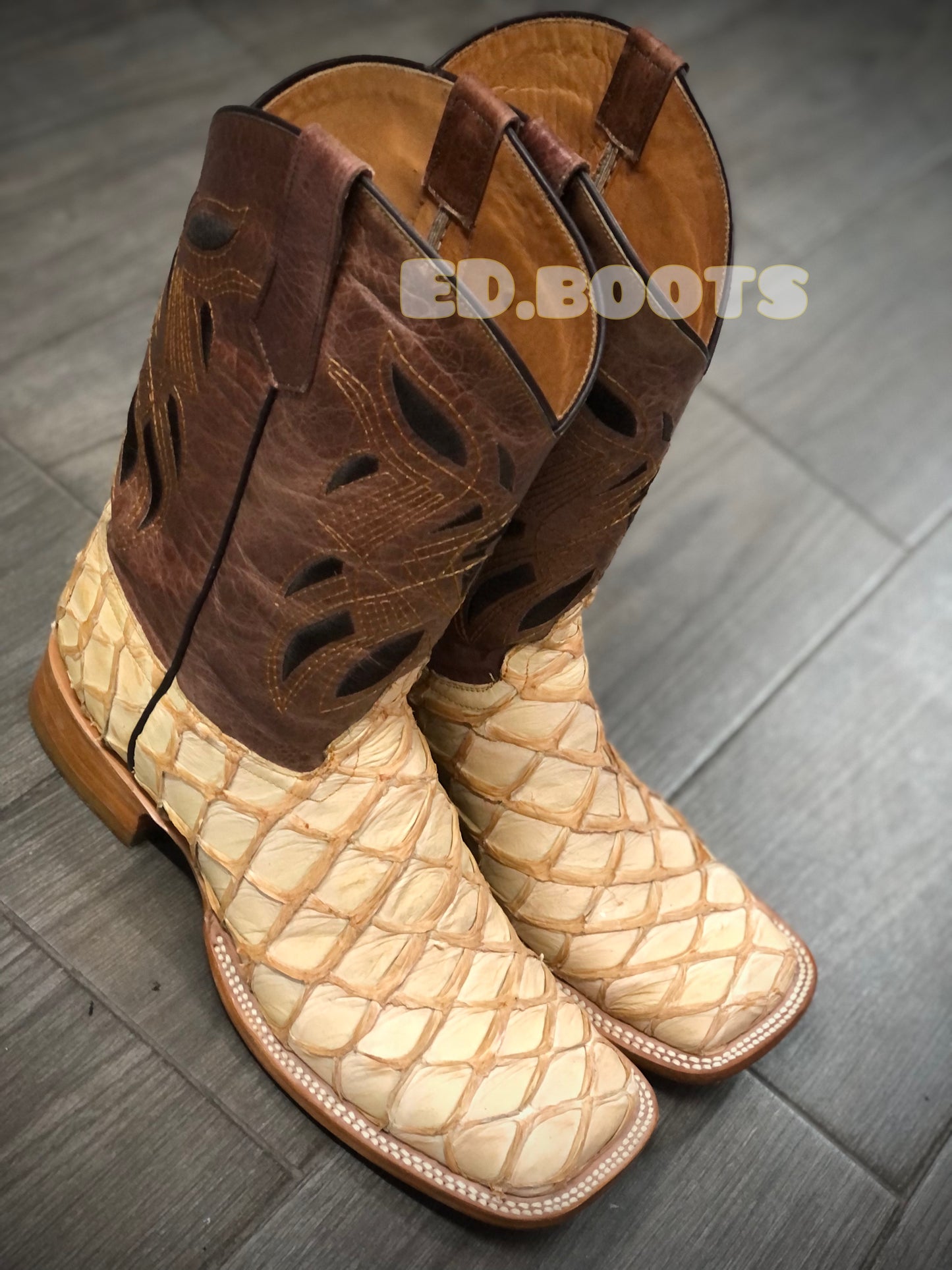 Men’s (Sand ( big bass by Ed boots