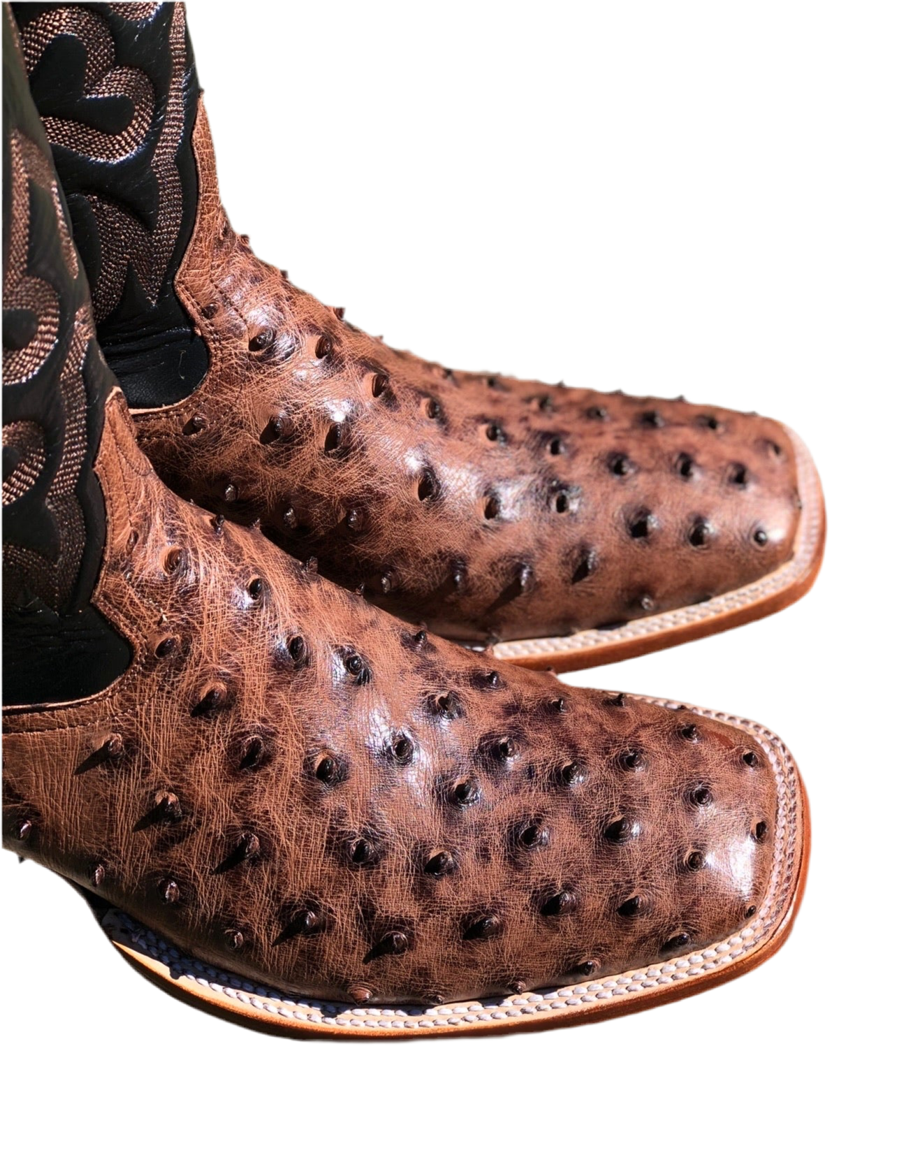 Brown ( cc ) ostrich Boltsboots signature