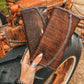 The Hazy Elva Wallet (Brown Leather ) a Haute Southern Hyde by Beth Marie Exclusive