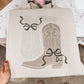 NEUTRAL COQUETTE BOOTS