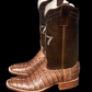 Light brown caiman tail Boltsboots signature