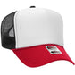 If My Mouth Doesn't Say It My Face Totally Will Text Adult Otto Foam Trucker Hat