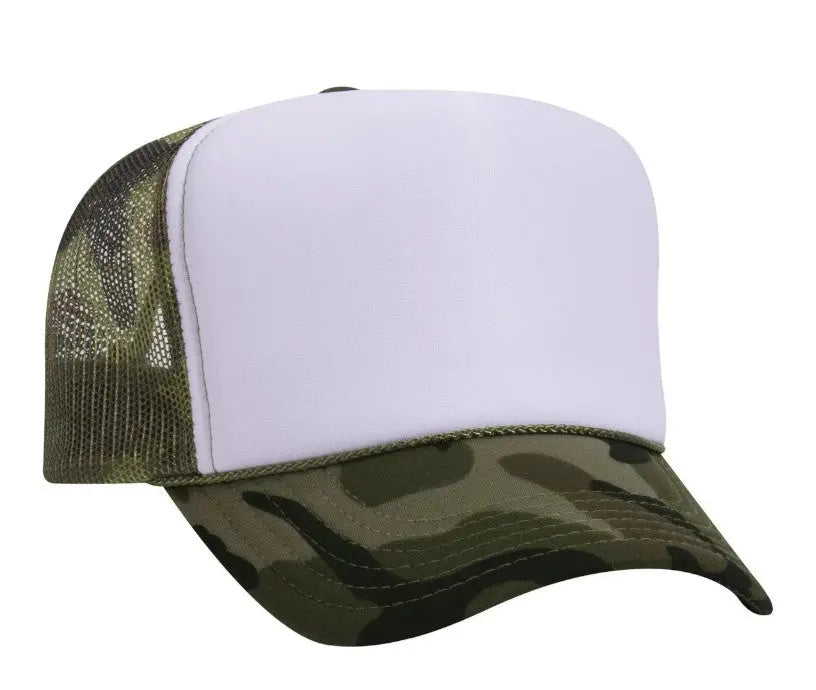 Don't Mind Me Mind Ya Business Adult Otto Foam Trucker Hat
