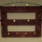 4 Cowboy Hat Rack Horizontal | Cowboy Hat Holder | Rustic Western Hat Display | Handcrafted Wooden Organizer | Space-Saving Home Decor | Made in USA