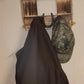 2 Cowboy Hat Rack Vertical | Cowboy Hat Holder | Rustic Western Hat Display | Handcrafted Wooden Organizer | Space-Saving Home Decor | Made in USA