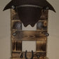 2 Cowboy Hat Rack Vertical | Cowboy Hat Holder | Rustic Western Hat Display | Handcrafted Wooden Organizer | Space-Saving Home Decor | Made in USA