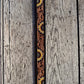Genuine Leather Western Belt with dark tooled Sunflower details by Double B Wild Rags