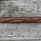 Genuine Leather Mens Western Belt with tooled details