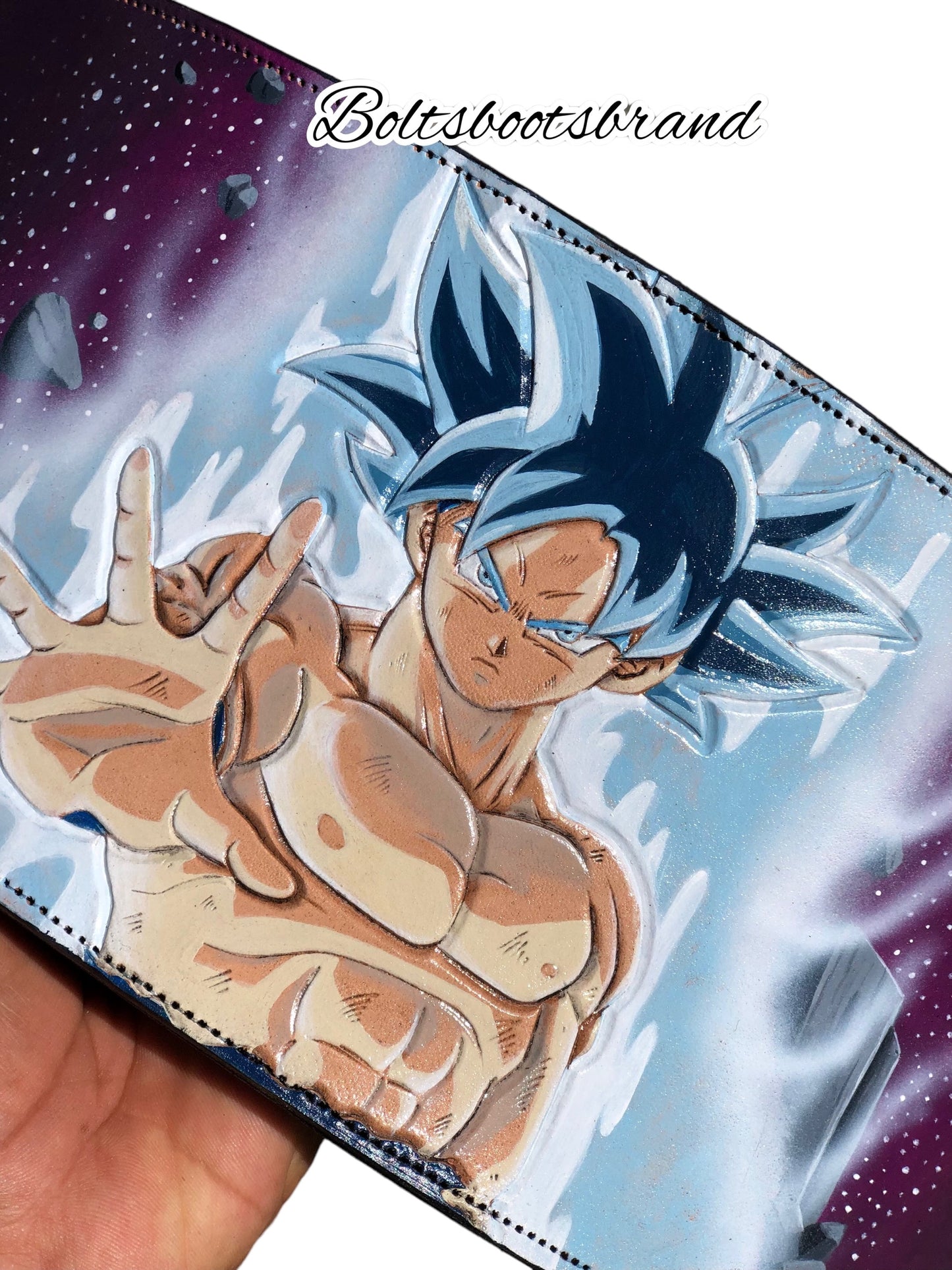 Goku ultra instinct weight belt by Boltsbootsbrand