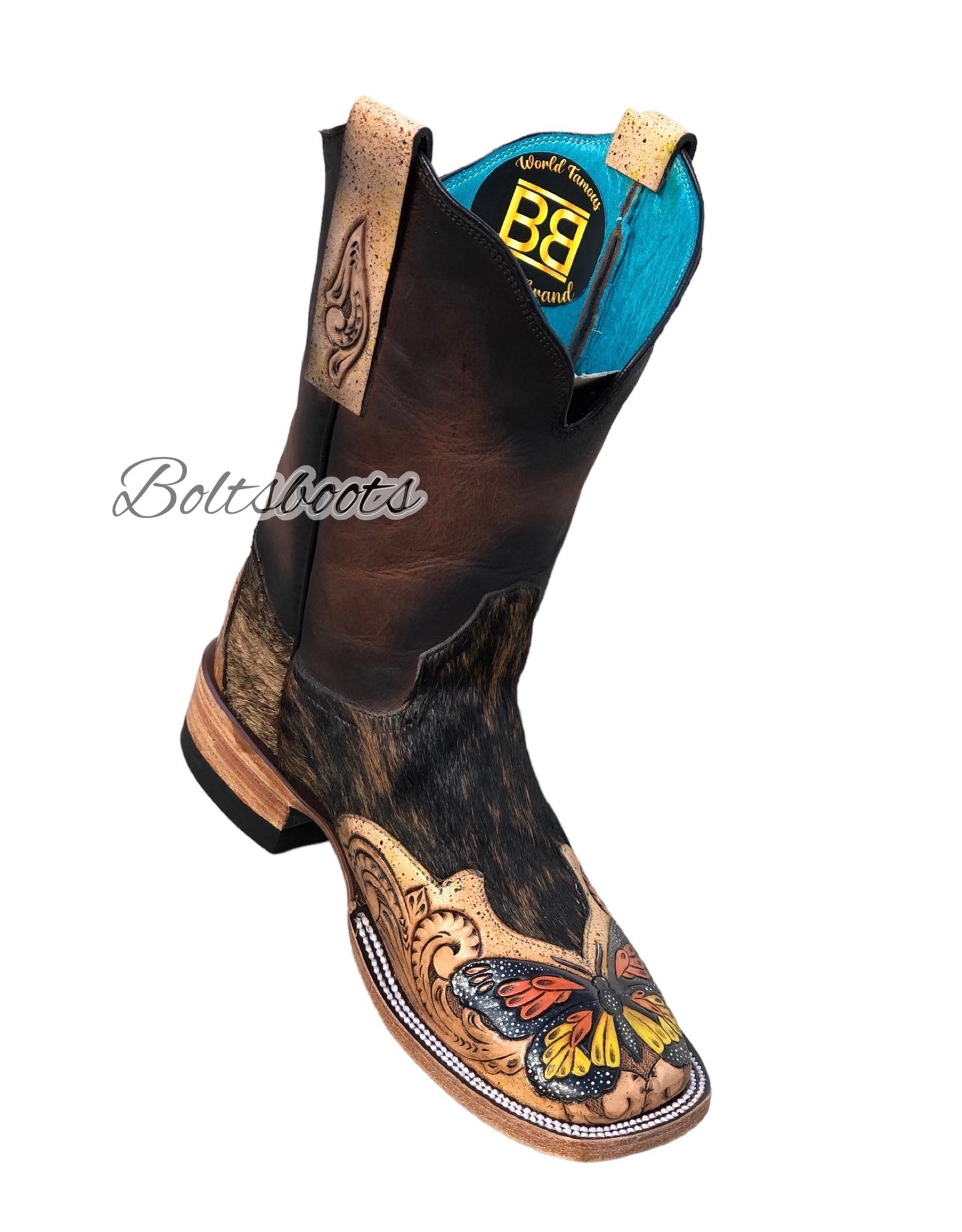 Monarch handtooled by Boltsbootsbrand