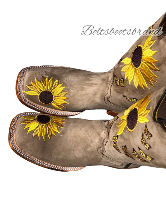 Sunflower 🌻 sunshine ☀️ embroidery design