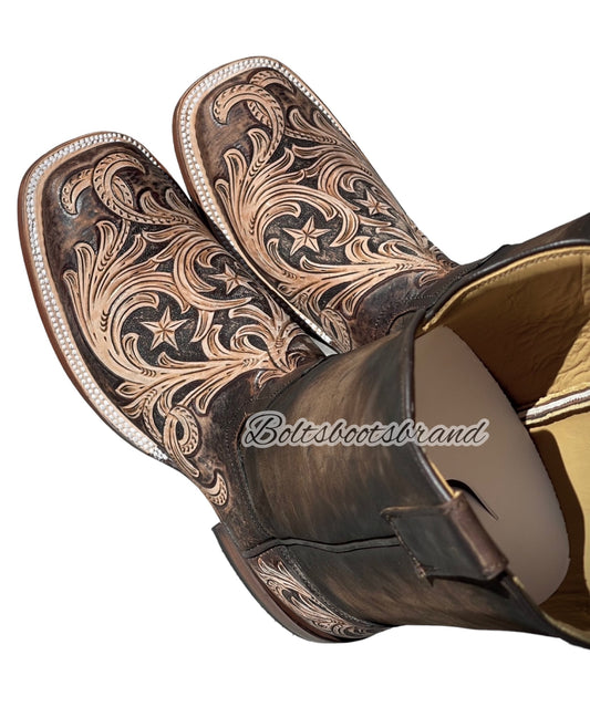 Texas 🌟 lone star handtooled edition men’s signature