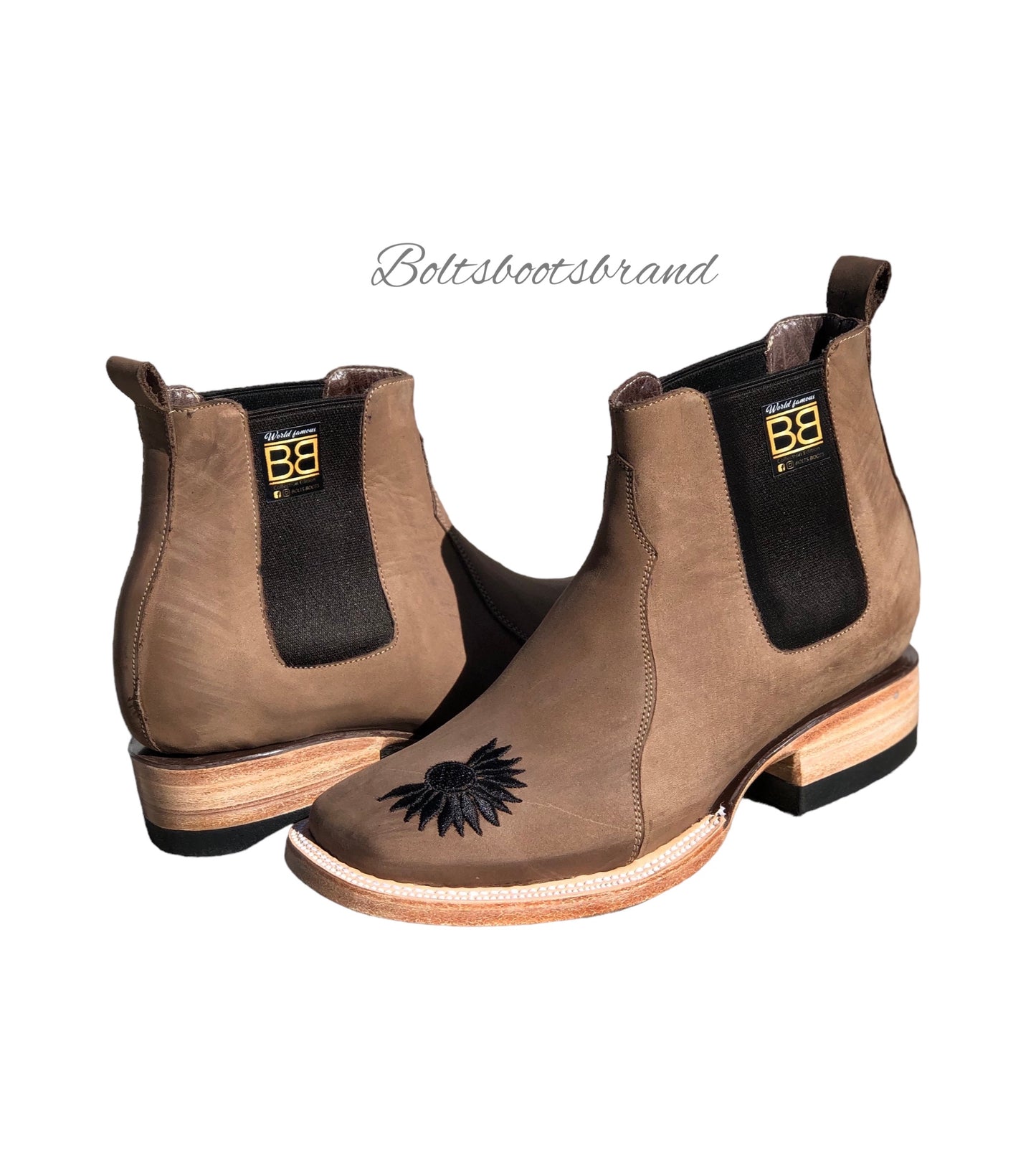 Noir sunflower Chelsea’s by Boltsbootsbrand