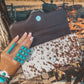Jessie Jane Brown Hyde Wallet a Haute Southern Hyde by Beth Marie Exclusive