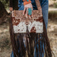 The Lancaster (Gold Splattered Cowhide) a Haute Southern Hyde by Beth Marie Exclusive