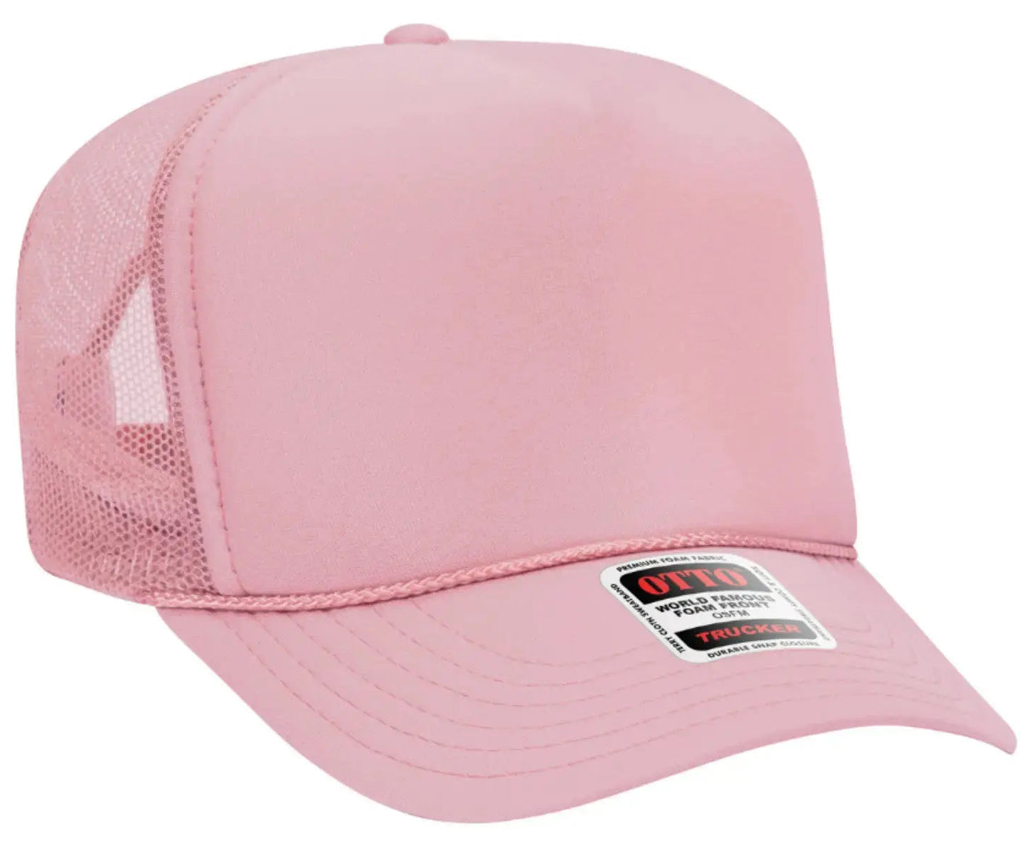 If My Mouth Doesn't Say It My Face Totally Will Text Adult Otto Foam Trucker Hat