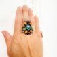 Santa Barbara Multi Stone Ring