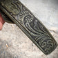 Avocado 🥑 green handtooled belt by Boltsbootsbrand