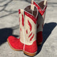 Red zone 7 toe by Boltsbootsbrand